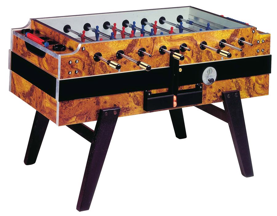 Tischfußball Kickertisch "Coperto" – individuell mit Firmenlogo folierbar