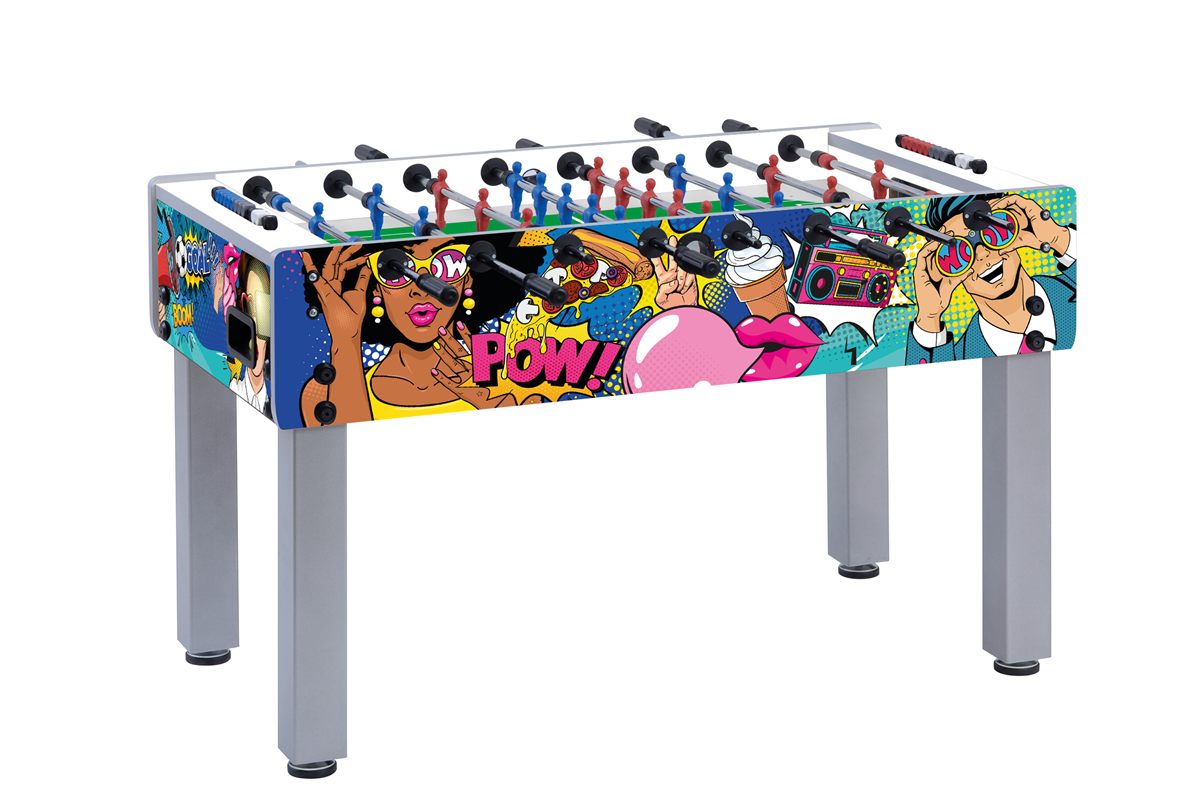 Garlando ITSF Pro Turnierkicker mit Pop-Art-Folierung